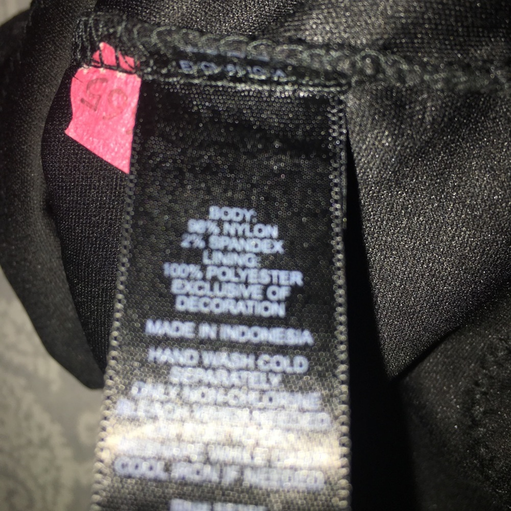 Express Black Lace Crop Top NWT - Picture 5 of 7